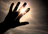 Hand Reach Sun