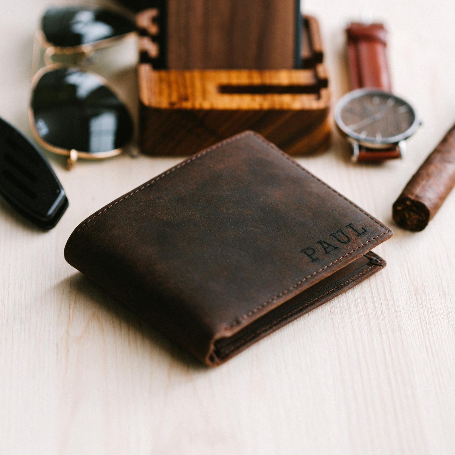 Personalized Vegan Leather Wallet - Disabled Payments product image