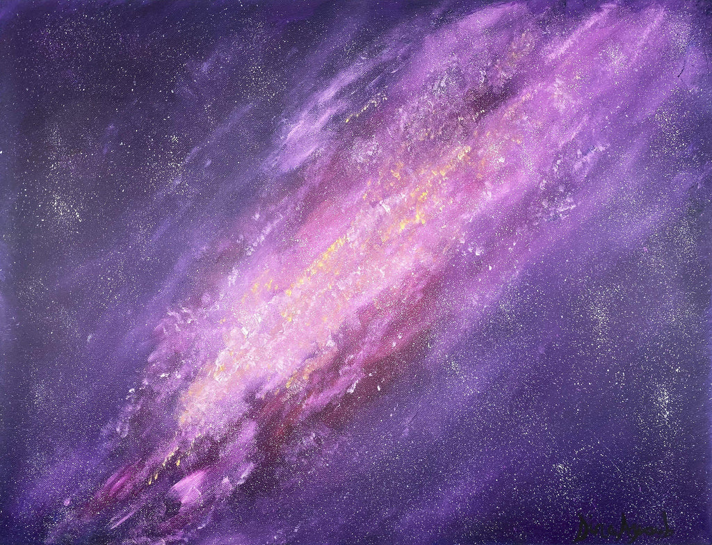 Một bức tranh dầu vẽ thiên hà và ngôi sao sẽ xoá tan những căng thẳng và mệt mỏi sau một ngày dài. Bạn có thể tha hồ sáng tạo với đường nét khác nhau để tạo ra một tác phẩm nghệ thuật thực sự đầy cảm hứng.