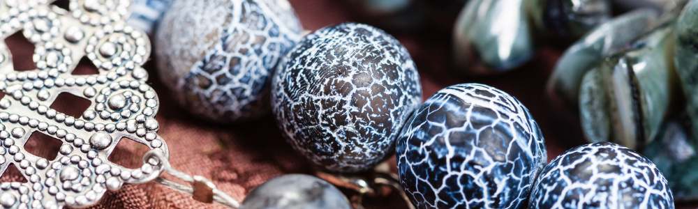 Blue Lace Agate beads