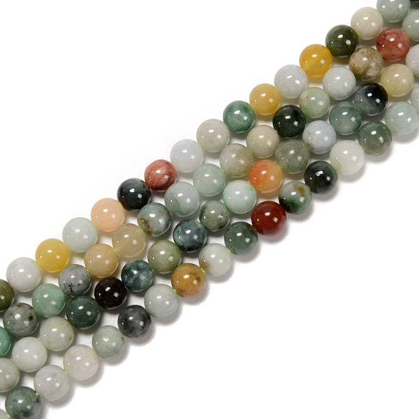 Iridescent Dark Green Moonstone Smooth Round Beads 6mm 8mm 10mm 12mm 1 –  CRC Beads