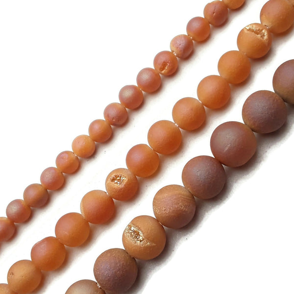 Golden Sandalwood Smooth Round Beads 6mm 8mm 10mm 12mm 15.5 Strand