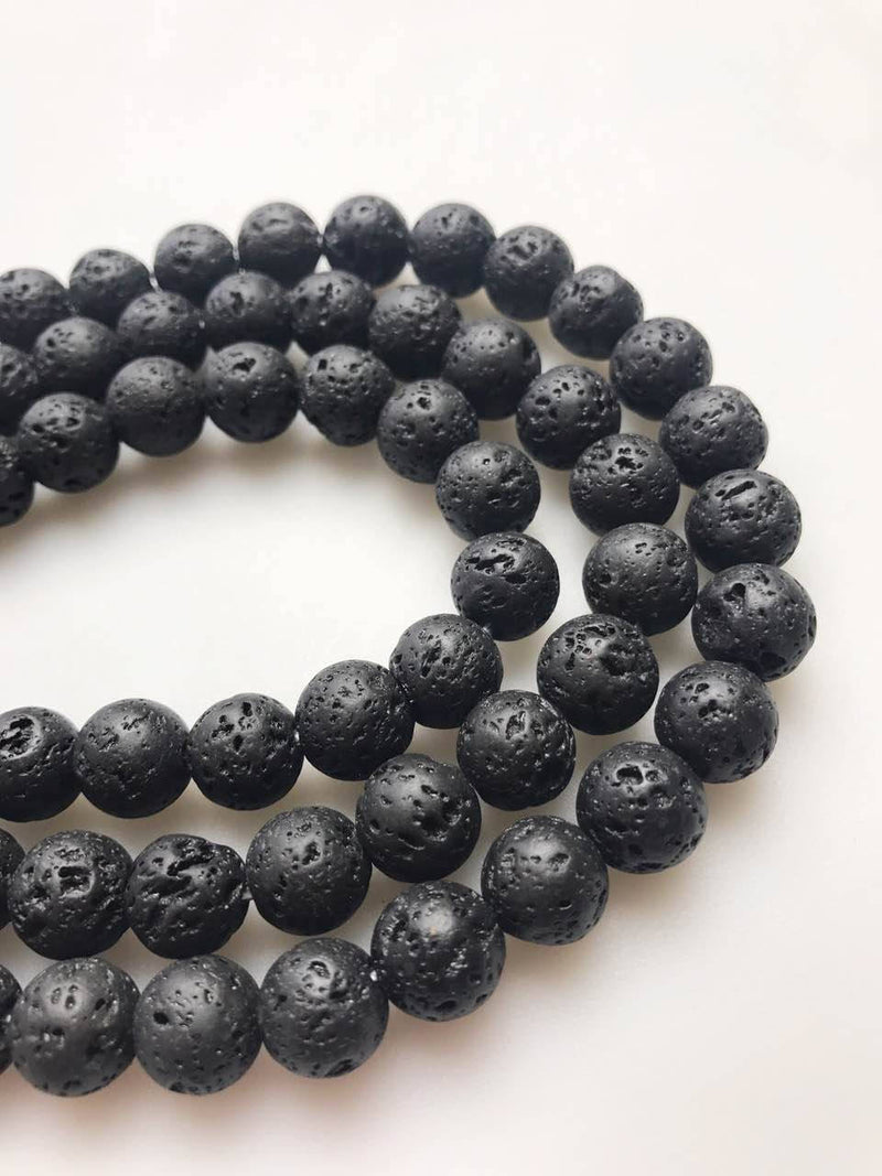 large hole lava beads