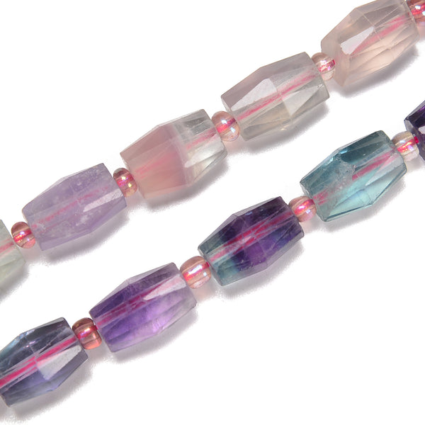 6mm faceted Fluorite Bracelet — ZAVIA