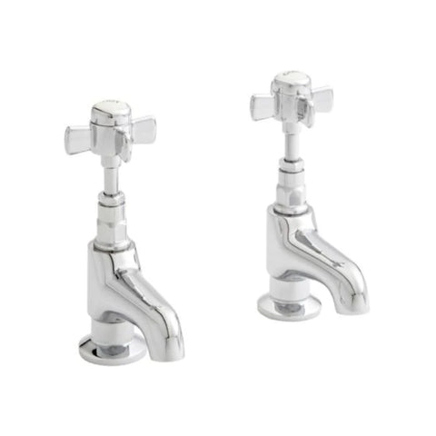 Kartell Klassique Pair Basin Pillar Taps SUMMER SALE