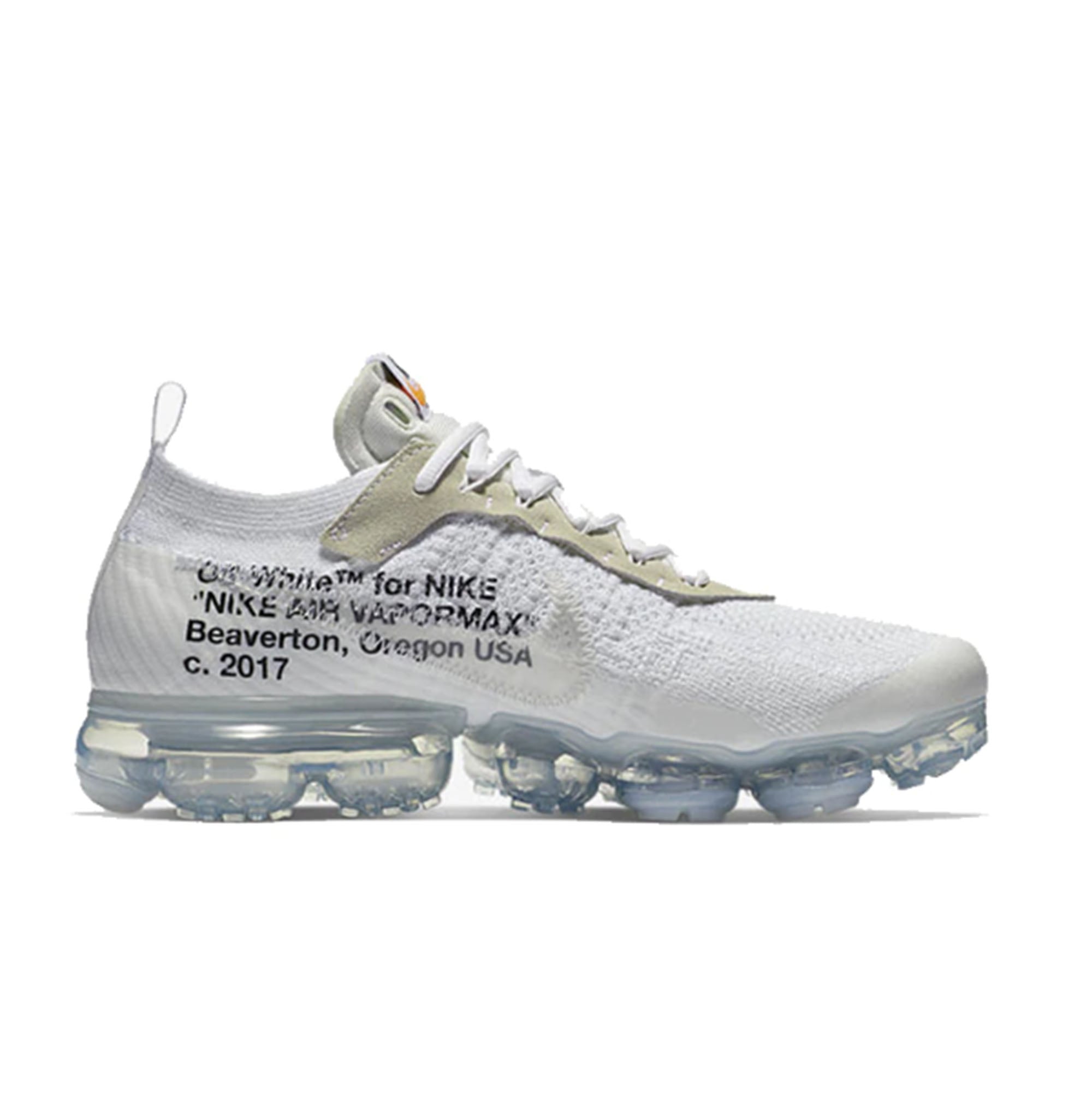 vapormax x off white falsas