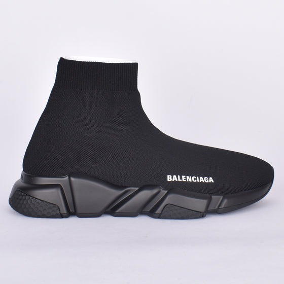 balenciaga speed runners triple black