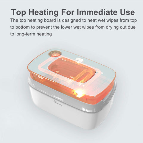 heated wipes dispenser