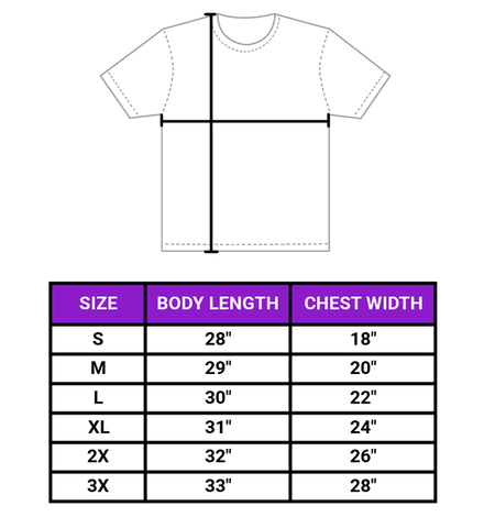 Ringers size chart