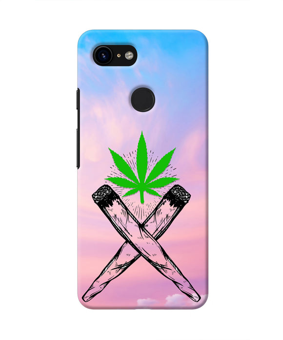 Weed Dreamy Google Pixel 3 Real 4D Back Cover