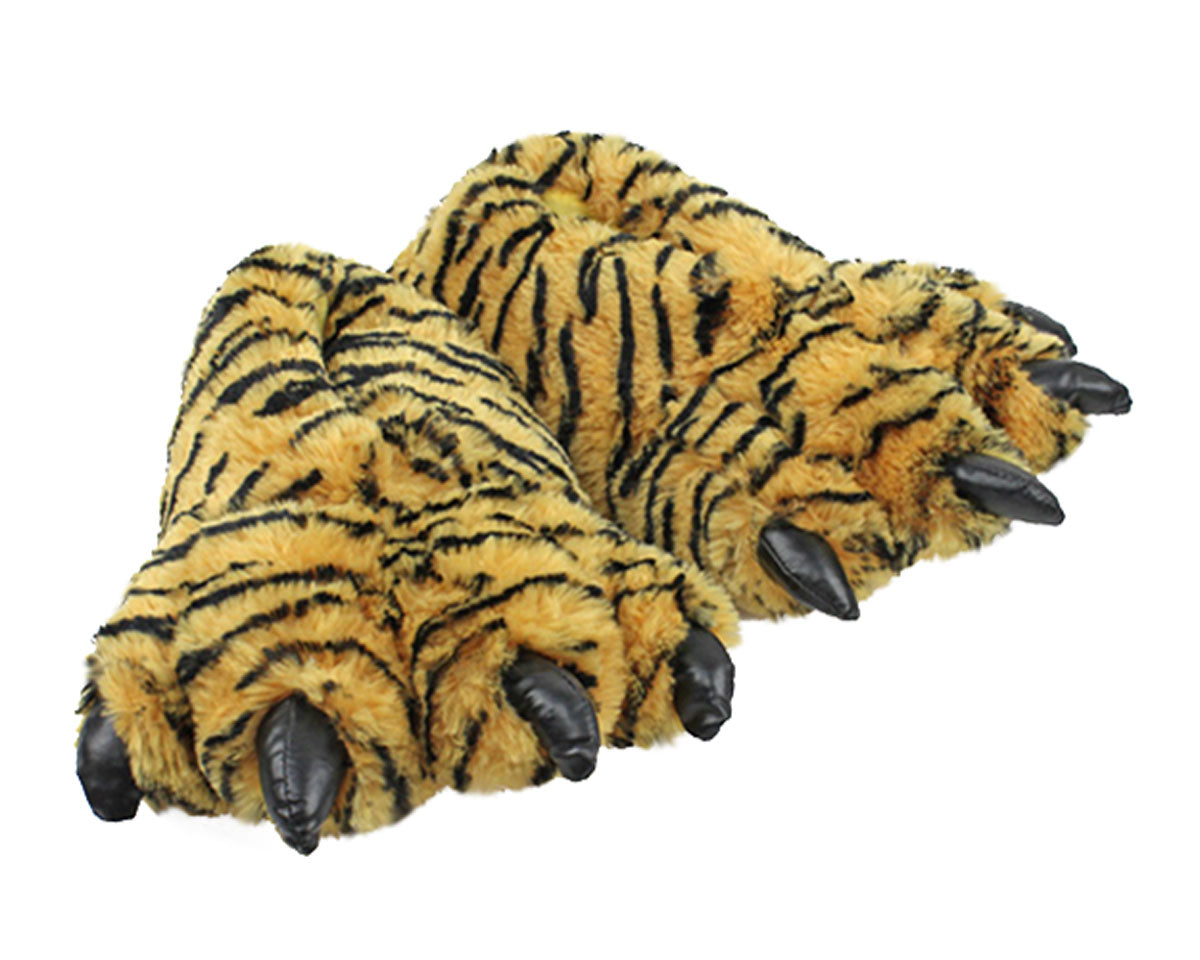 Orange Paw Slippers AnimalSlippers.com