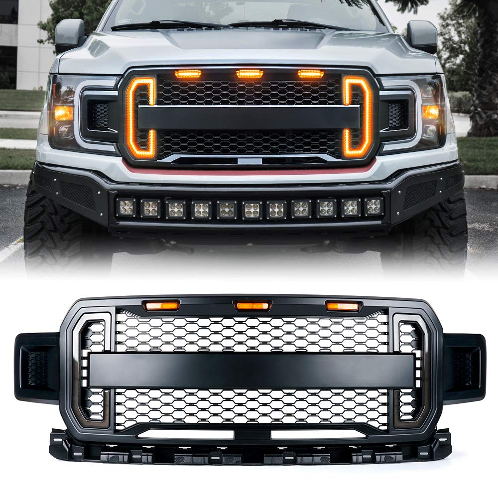 Ford F-150 Raptor 2018-2019 Front Grill with DRL
