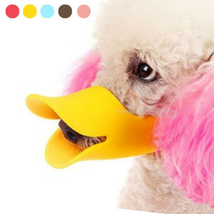 dog duck muzzle