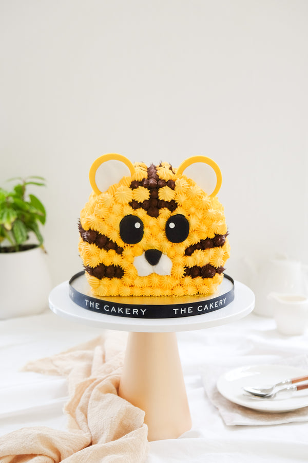 Animal Face Layer Cake - Classy Girl Cupcakes