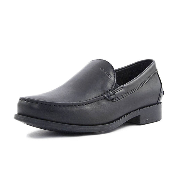 visie Knuppel Wordt erger Geox Uomo Damon Mens Black Shoe | 13th Avenue