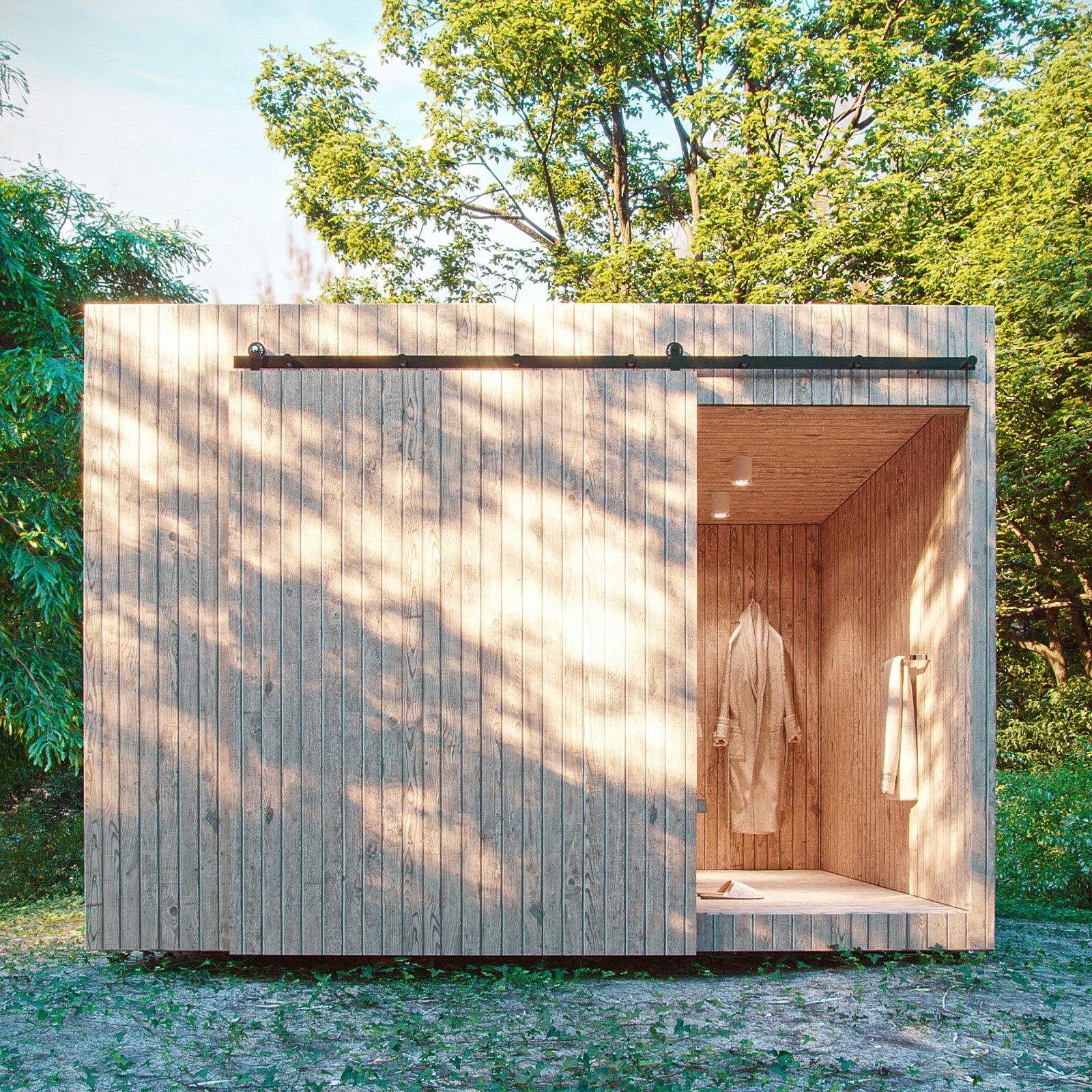 Deter Landelijk wees onder de indruk The Sauna - Download Small House Plans - Den