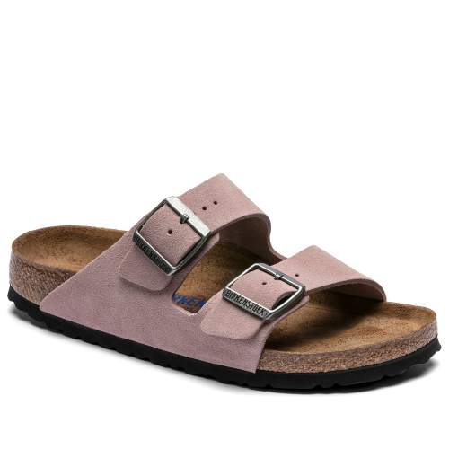 birkenstock arizona soft footbed lilac