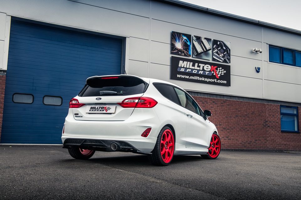 Milltek Sport Fiesta Mk8 1.0 Cat-back Non Resonated