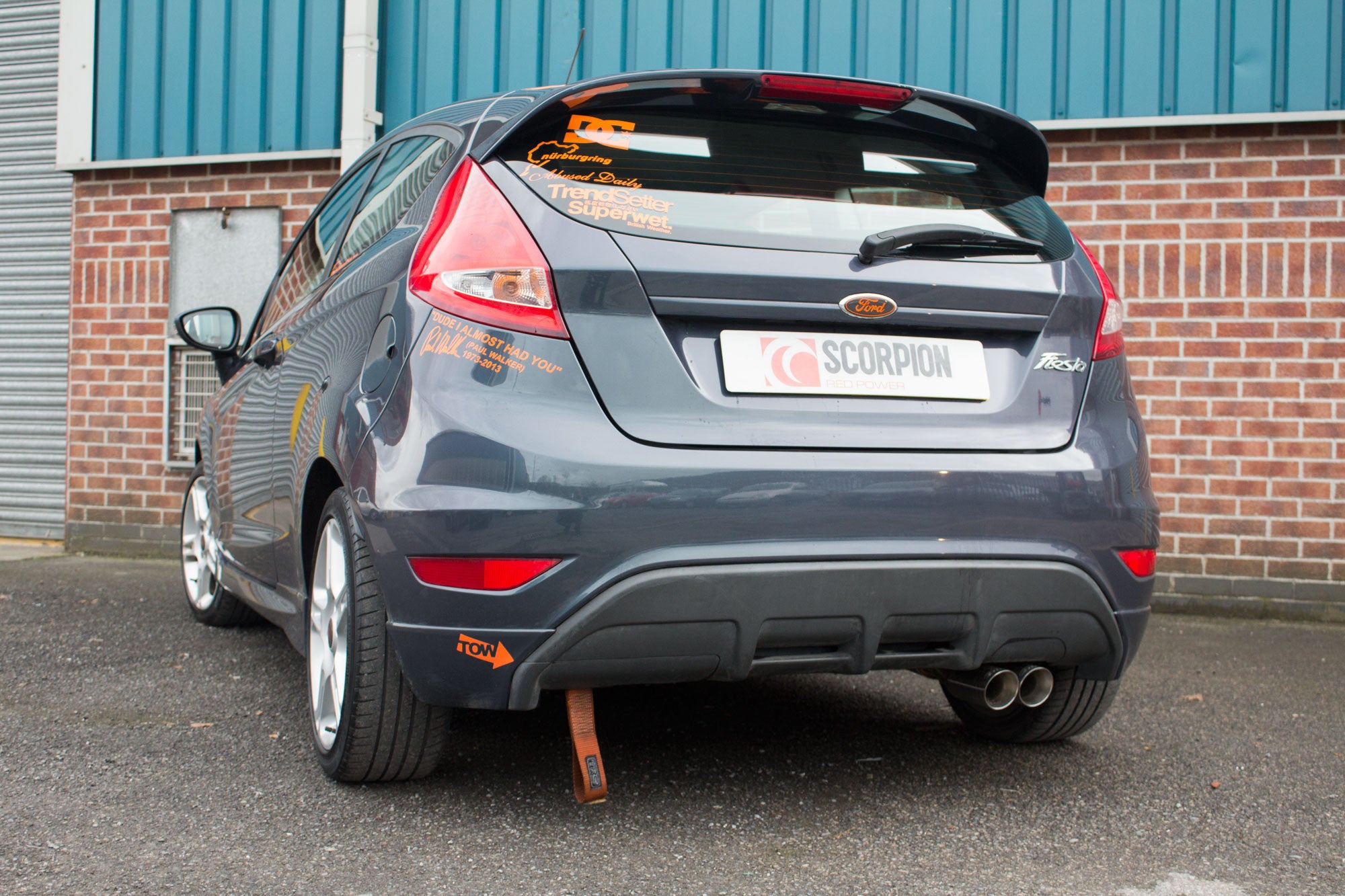 Ford Fiesta Mk7 1.6 Duratec TiVCT & Zetec S Catback