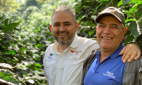 Pedro and son Capucas Honduras