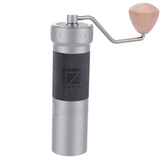 1Zpresso K-Pro hand coffee grinder against white background