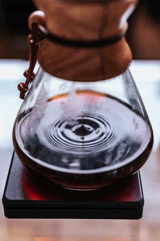Pourover droplets