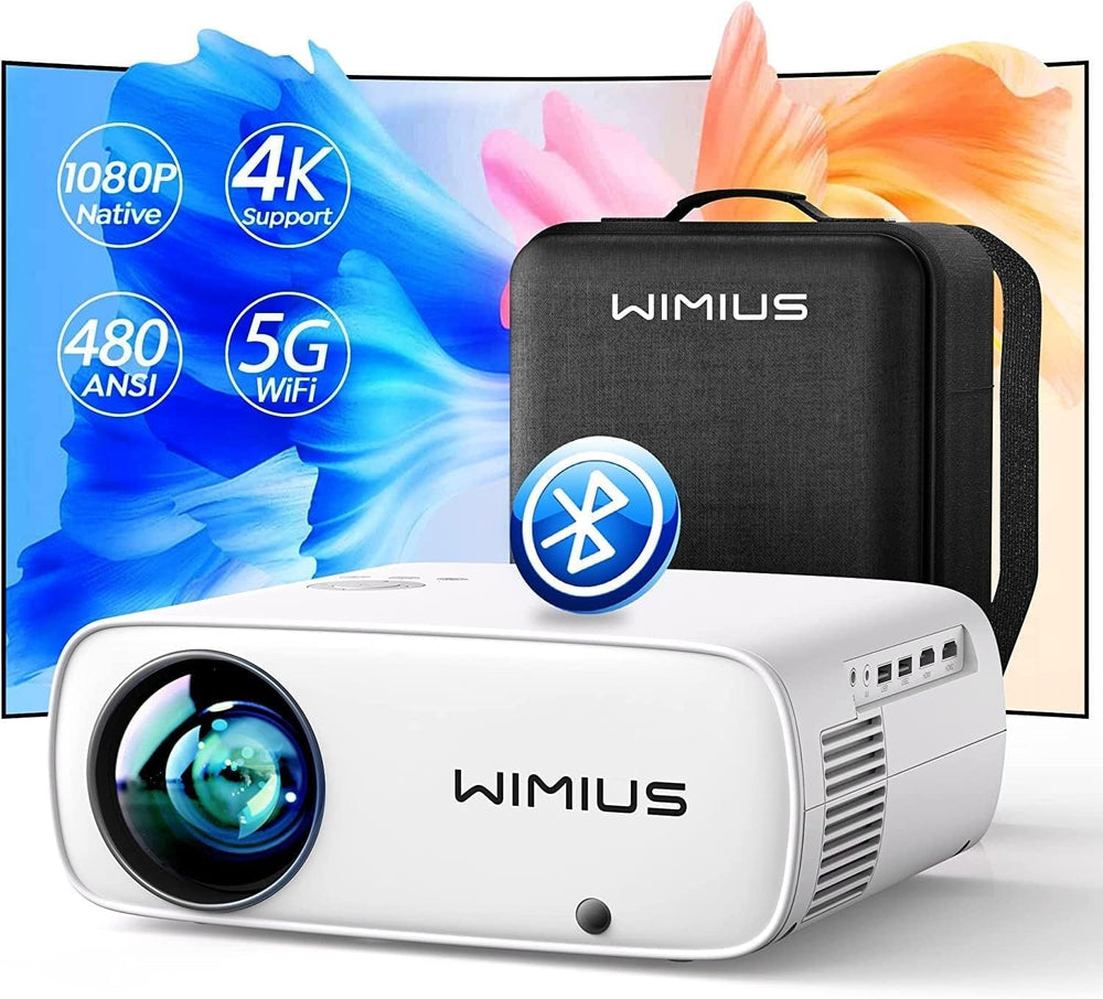 Proyector videobeam Led Wimius W6 Wifi 5g Blueootht 5.1 4k Zoom 4d