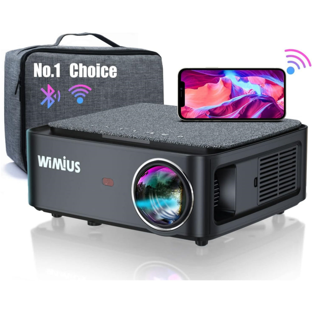 Wimius P61 Portable Projector 8000Lumens 5G WiFi Bluetooth Theater Projector  Support Full HD 1080P Display Home Cinema Projector - AliExpress
