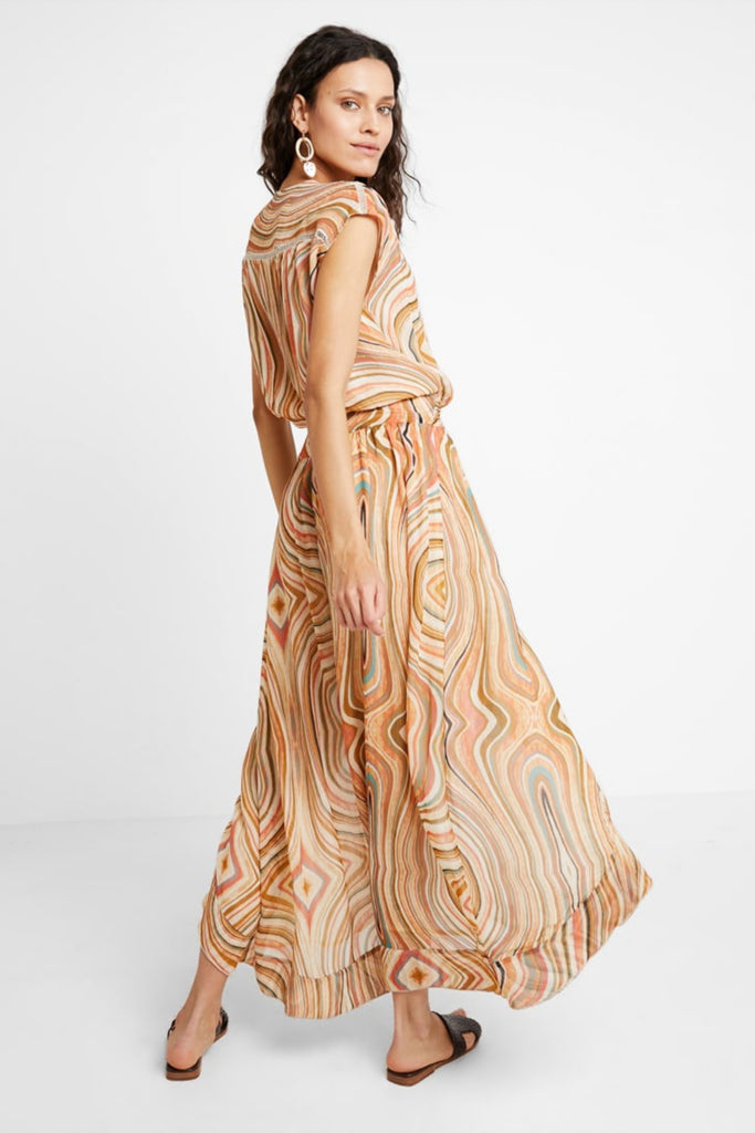 MOS MOSH Alexa Swirl Dress – Boutique