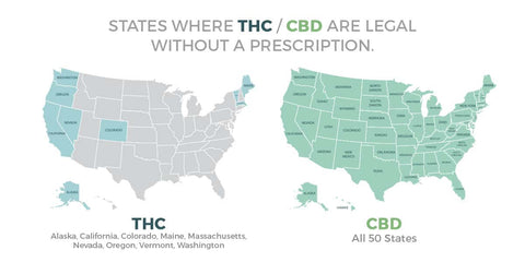 CBD Legal Map