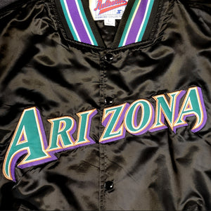 Arizona Diamond Backs Starter MLB Satin Baseball Jacket