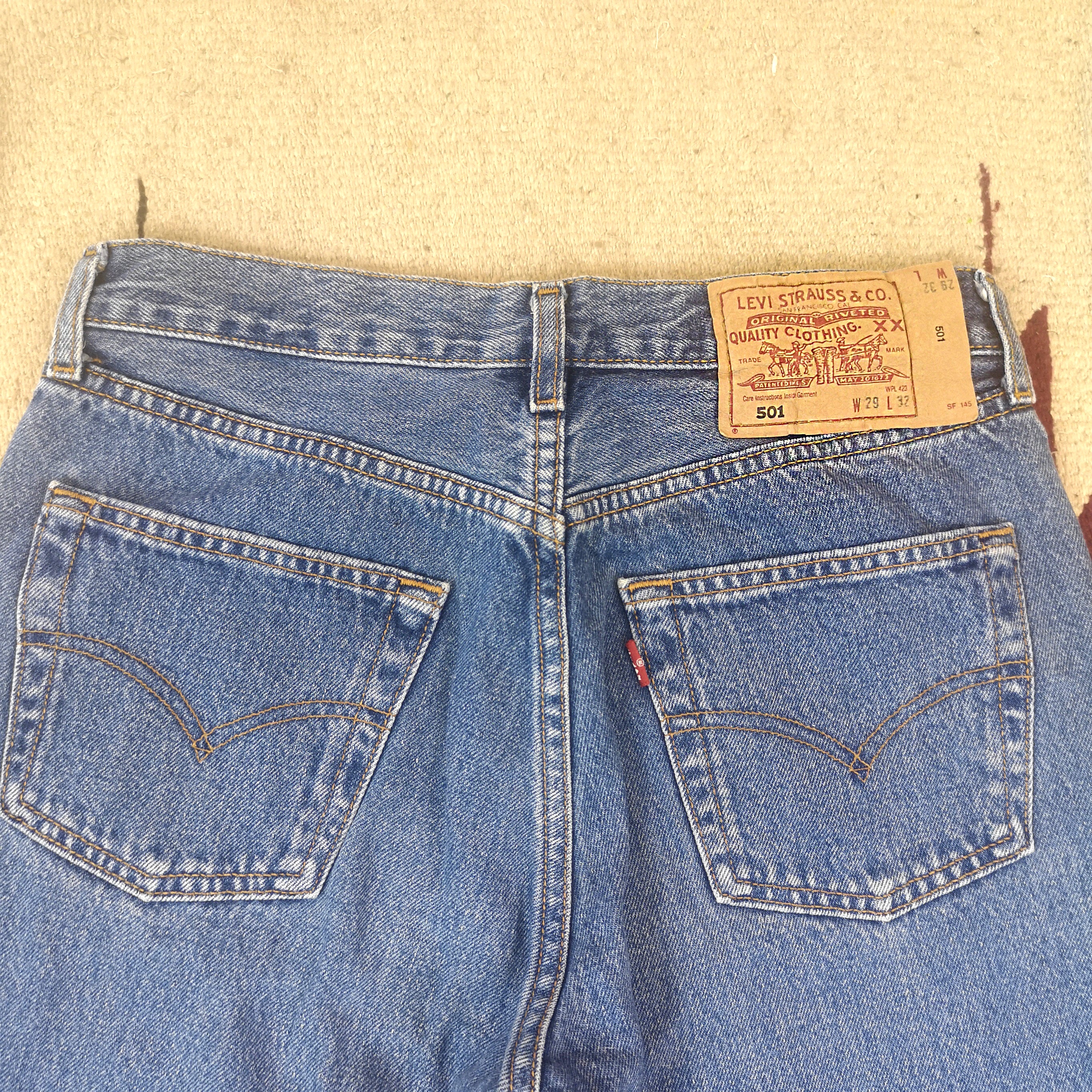 levis 501 w29 l32