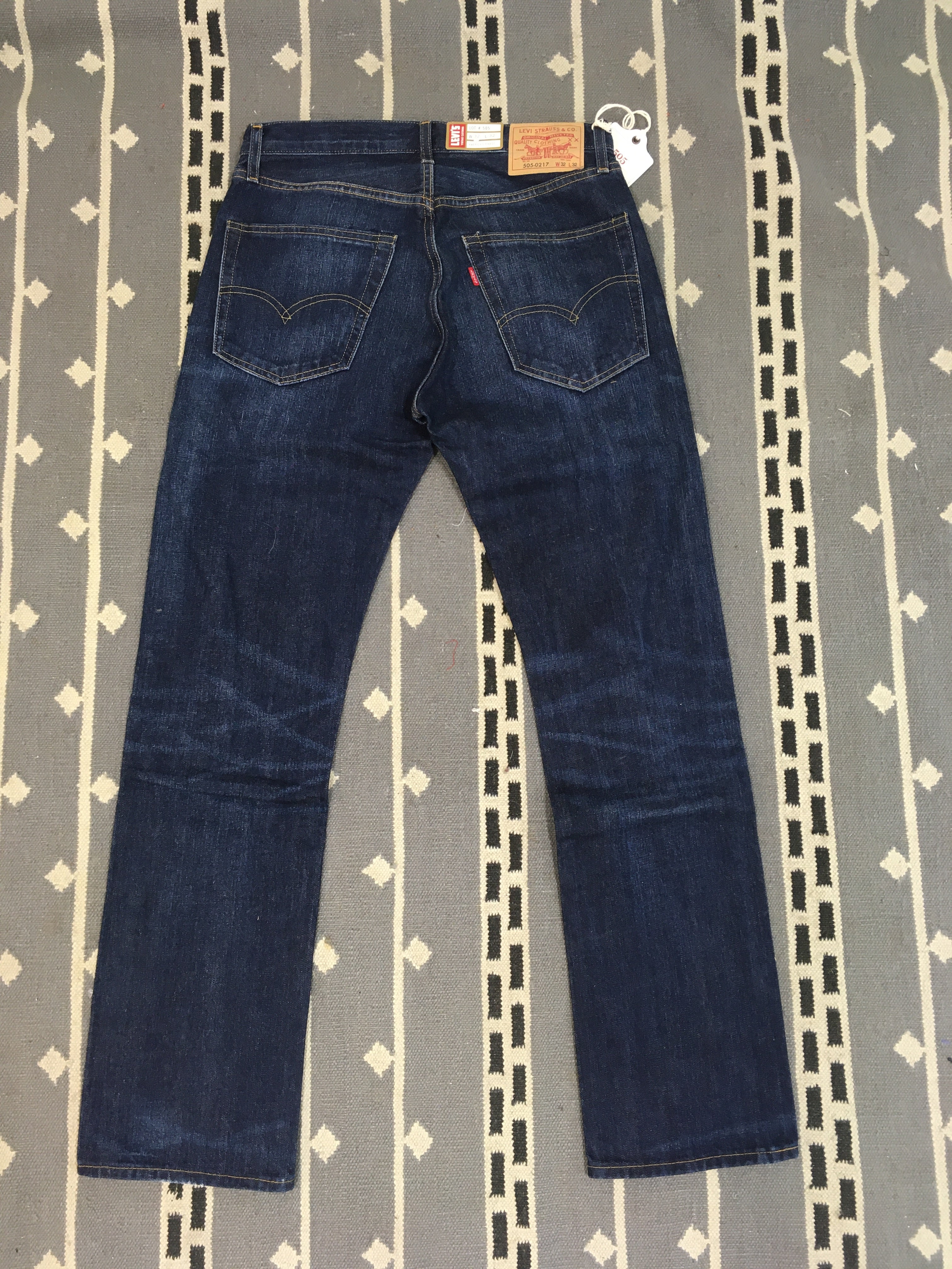 levi's vintage 505 selvedge