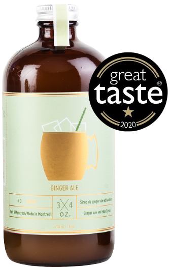 Ginger Ale Syrup - Great Taste Award Winner