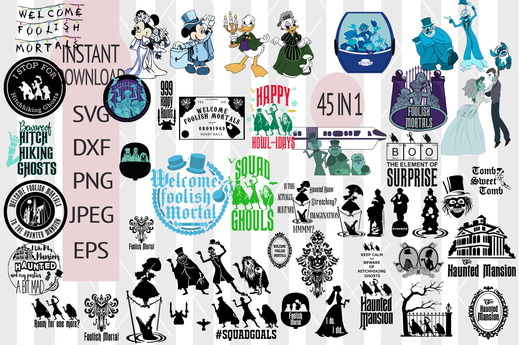 Free Free 152 Haunted Mansion Disney World Svg SVG PNG EPS DXF File