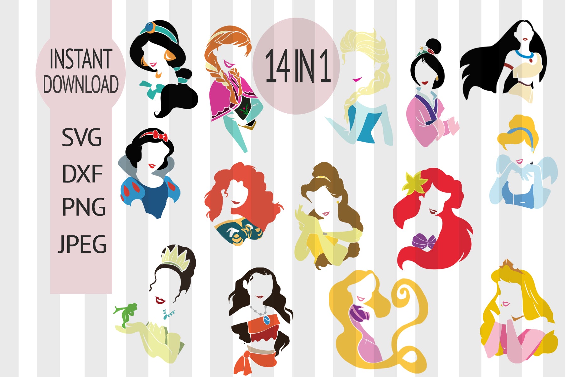 Free Free 273 Ariel Disney Princess Svg SVG PNG EPS DXF File