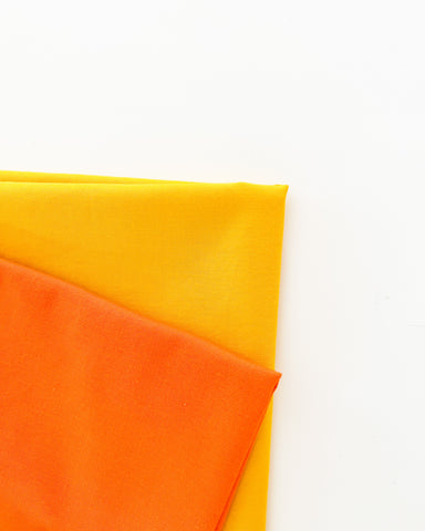 Orange and yellow fabric