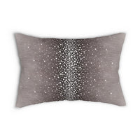 Rain ~ Grape ~ Spun Polyester Lumbar Pillow