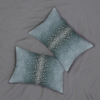 Rain ~ Spruce ~ Spun Polyester Lumbar Pillow