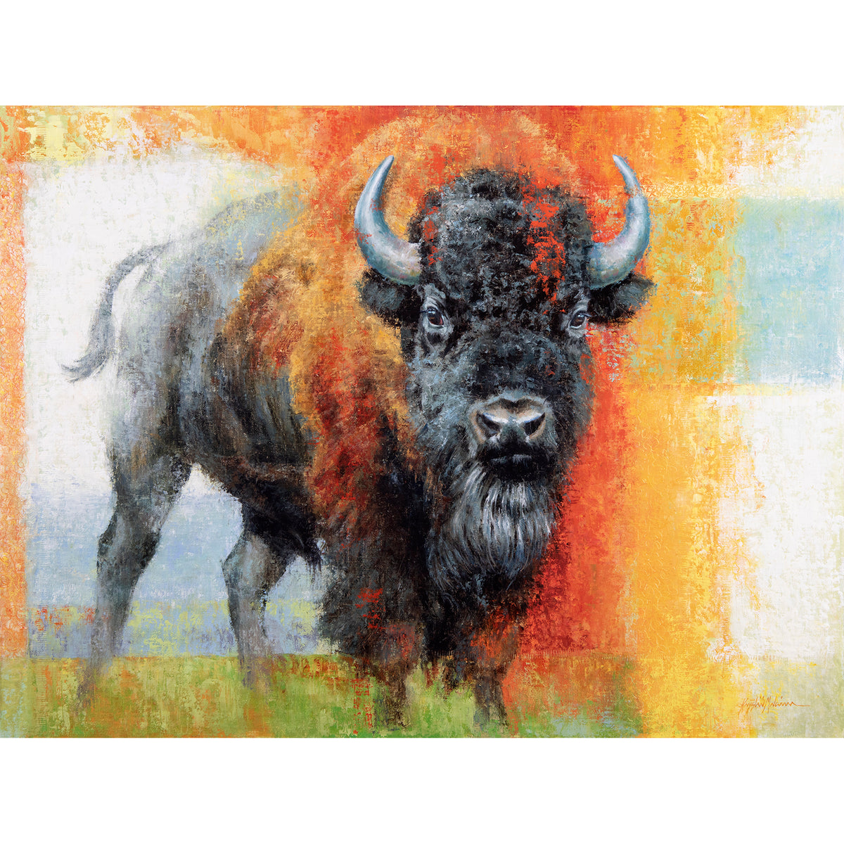 SOLD ~ Monolith ~ Buffalo Bill Art Show & Sale