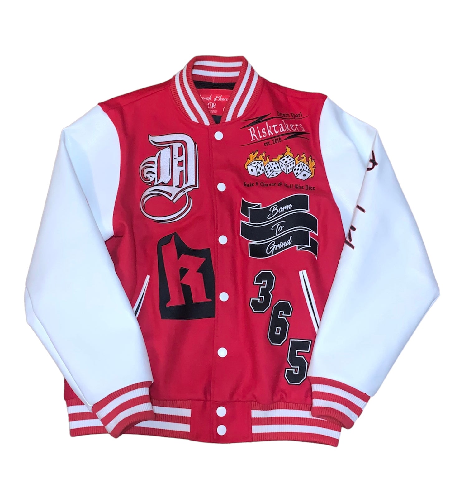 Risk Taker Letterman Jacket 2.0 – Drench Khari