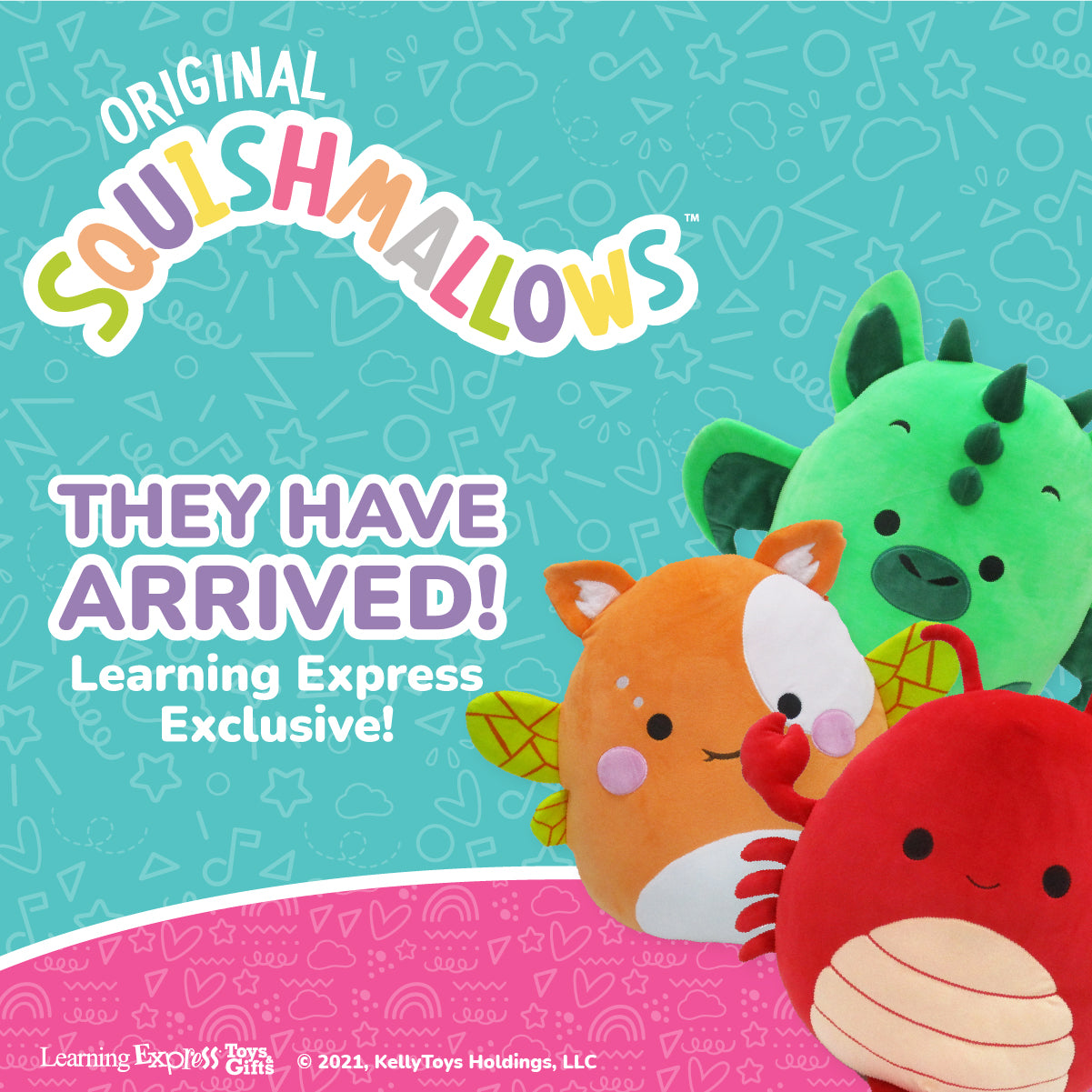 Exclusive Learning Express Squishmallows — Learning Express Gifts