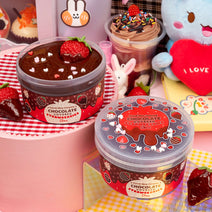 Kawaii Slime Co Chocolate Covered Strawberries Glossy Slime Nav Image 5