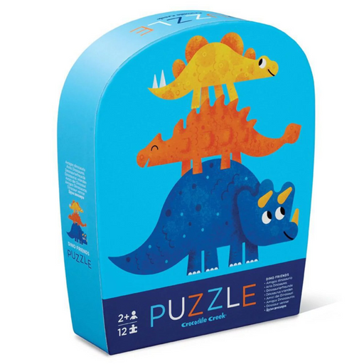 12-Piece Mini Puzzle - Turtles Together