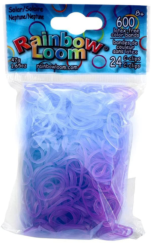 Rainbow Loom White Rubber Bands Refill Pack Twistz Bandz - ToyWiz