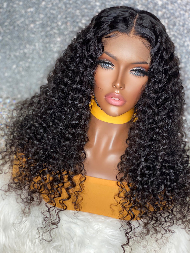 closure wig curly