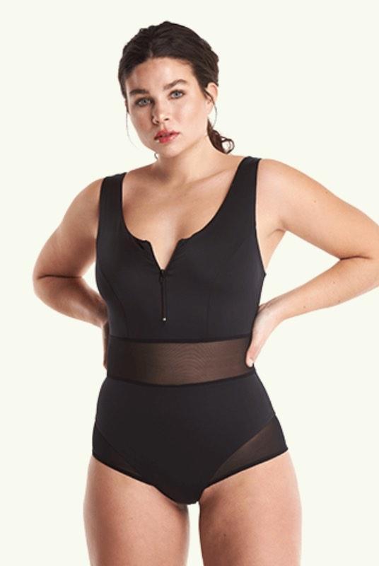 round neck swimsuit