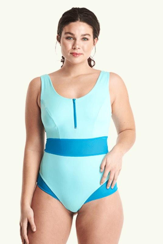 round neck swimsuit