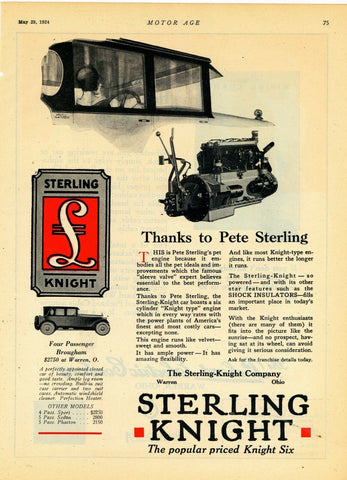 Sterling Knight Advertisement