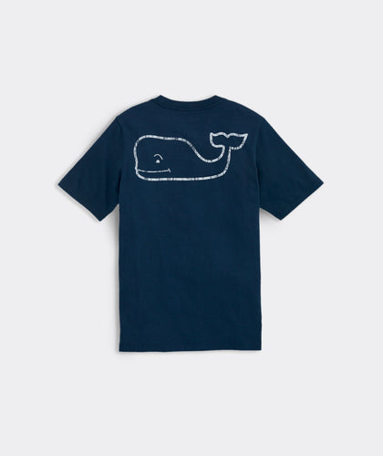 Vineyard Vines x New York Mets MLB Baseball White Pocket T-Shirt Whale Logo  (L)